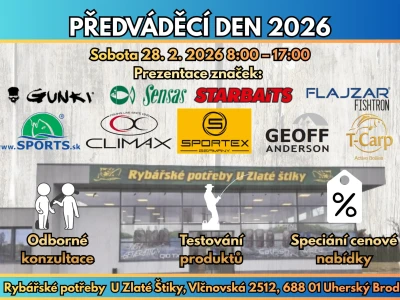SPORTEX 2026: P�edv�d�c� den a testov�n� prut� v Uhersk�m Brod�