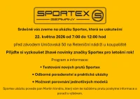 🎣 P�ij� si osahat novinky od Sportex na vlastn� ruce!
