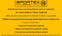 🎣 P�ij� si osahat novinky od Sportex na vlastn� ruce!