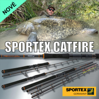 Catfire - nov srie sumcovch prut od SPORTEXu
