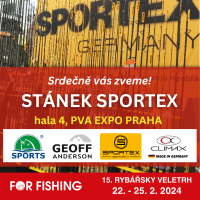 Budeme na veletrhu For Fishing 2024! Budeme na veletrhu For Fishing 2024!
