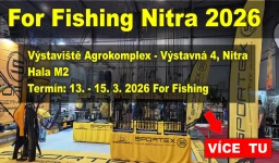 Fishing Nitra 2026: Otestujte si pruty SPORTEX, sonary Lowrance, Simrad, oble�en� Geoff Anderson a kajaky na vlastn� k��i!