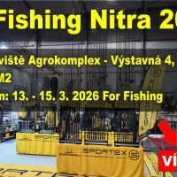 Fishing Nitra 2026: Otestujte si pruty SPORTEX, oble�en� Geoff Anderson a kajaky na vlastn� k��i!