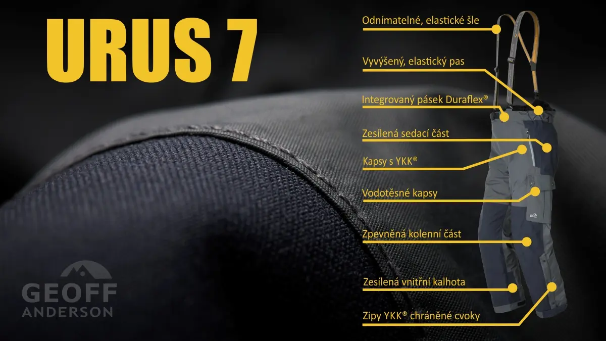 Novinka skladem Geoff Anderson Dozer 7 a URUS 7