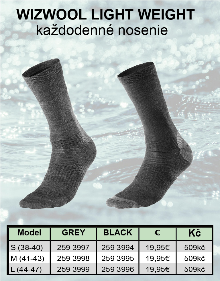 Ponožky Geoff Anderson WizWool Light Weight