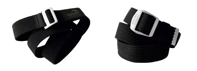 �ern� ryb��sk� opasky Geoff Anderson: Zip Zone (30mm) a Roxxo (38mm)