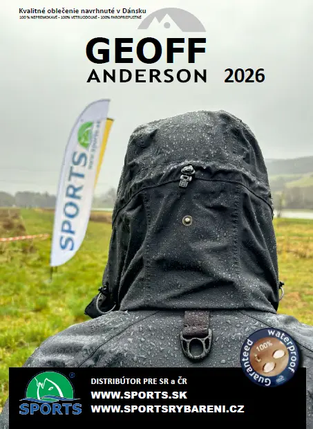 Kompletní katalog rybářského oblečení Geoff Anderson v češtině