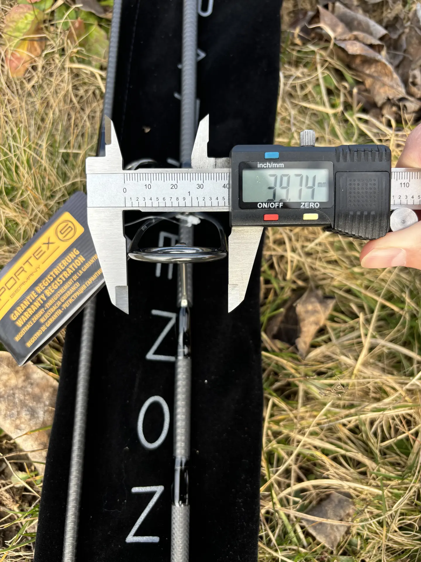 Detailn� z�b�r na nav�d�c� o�ko prutu Sportex Graphenon pro dalek� hody