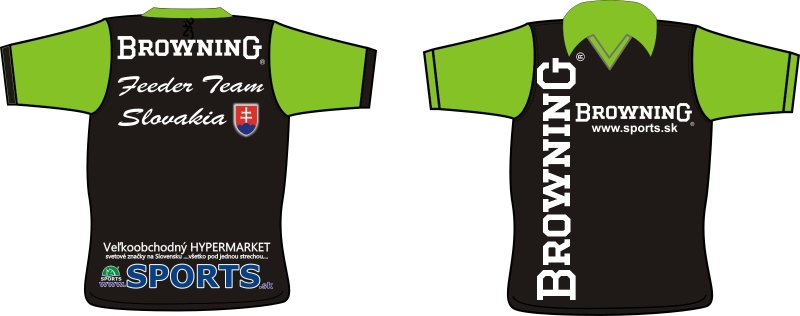 Profesionální feeder dres Browning