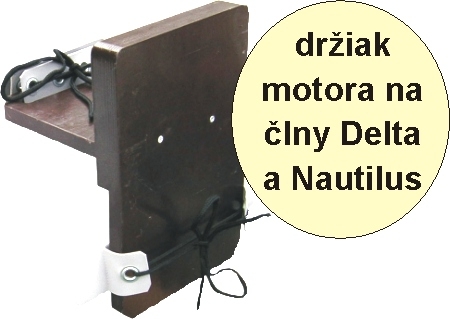 Albastar držák motoru na šedý člun
