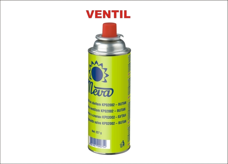 Náhradní tlaková kartuš 190g - prepichovacia, bután, 90x pr. 90mm