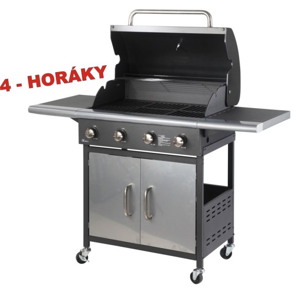 Gril MASTER - plynový gril se čtyřmi hořáky