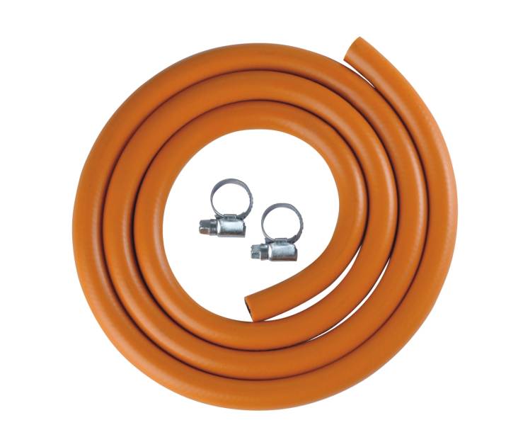 Hadice 1,5 m se sponami - set