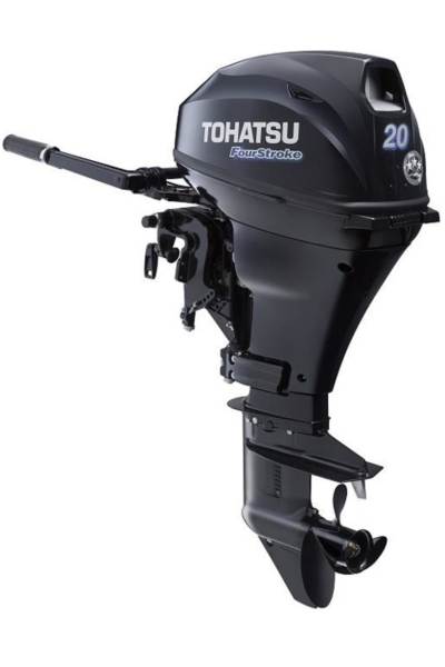 TOHATSU benz.lodní motor MFS 20D,dl.noha,el.start