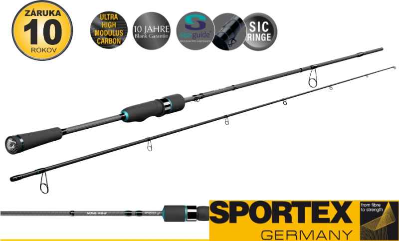 Přívlačový prut NOVA Dropshot RS-2 / 2-díl 250cm / 15g