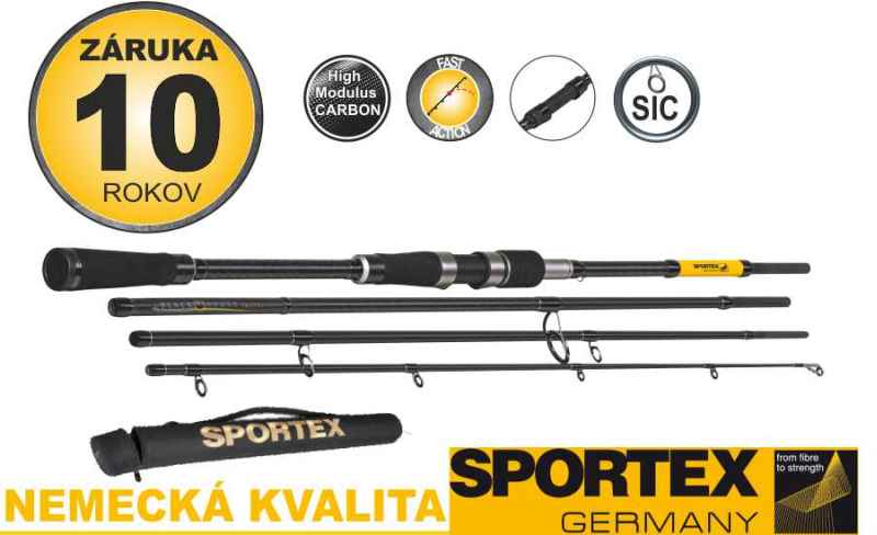 Přívlačový prut Black Pearl GT-3 Travel 240cm 40g