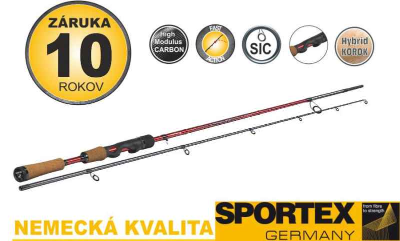 Přívlačový prut Phenomen Spin 2-díl 210cm 20g