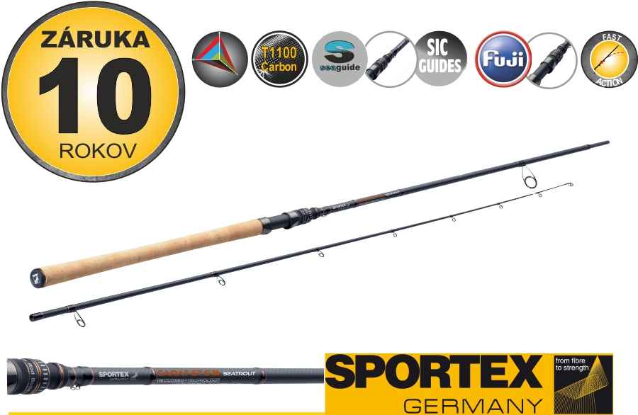 Přívlačový prut Carat GT-S Seatrout Finesse 290cm/25g