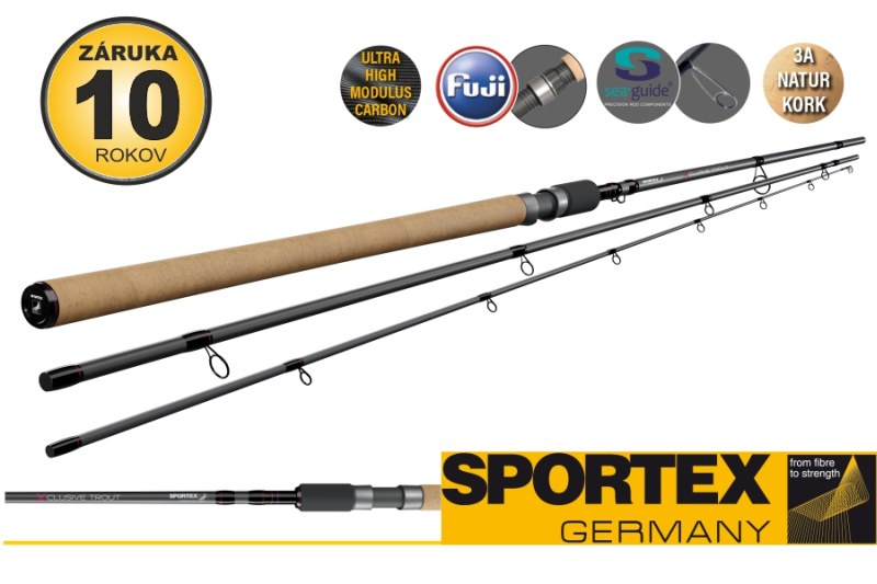 Rybářský prut Sportex Xclusive Trout 330cm / 10 - 30g