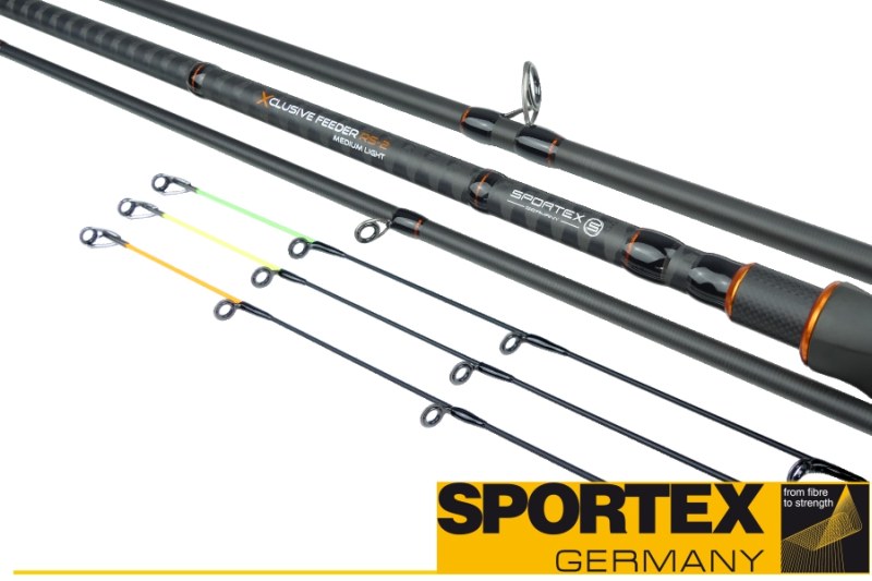 Feeder prut Sportex Xclusive Feeder RS-2 Medium Light 3-díl 395cm / 6