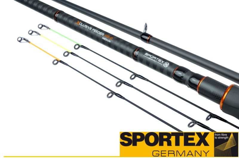 Feeder prut Sportex Xclusive Feeder RS-2 Medium 3-díl 365cm / 95-165g