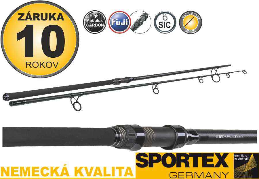 Kaprové pruty SPORTEX Catapult CS-3 Distance 396cm / 3-5oz