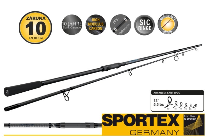 Kaprové pruty SPORTEX Advancer CS-2 Carp Spod