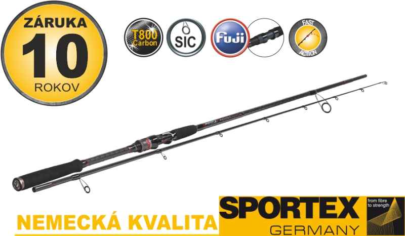 Přívlačový prut Revolt Spin 2-díl 240cm 20g