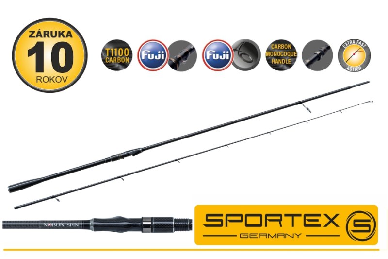 Přívlačový prut SPORTEX Nobun Spin 235cm / 9 - 31g