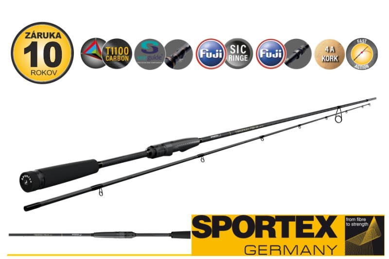 Přívlačový prut SPORTEX TiBoron RS-3 ULR 210cm / 0,5-5g