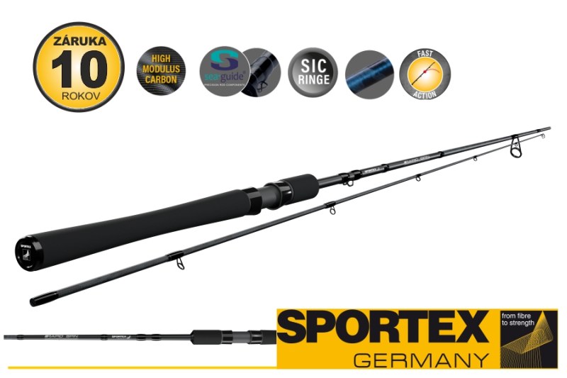 Přívlačový prut Sportex Rapid Spin 190cm / 4 - 19g