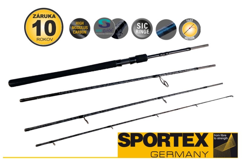 Přívlačový prut Sportex Rapid Travel Spin 260cm / 24 - 71g