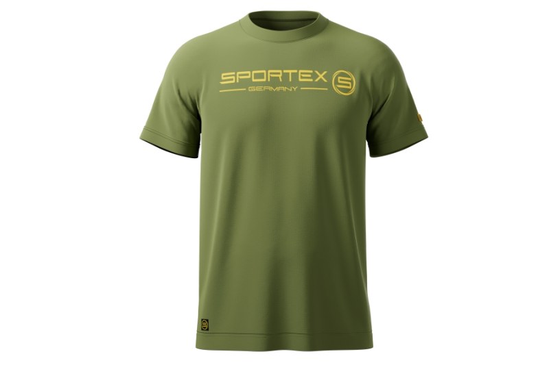 Sportex rybářské tričko T-Shirt zelené s logem vel.L