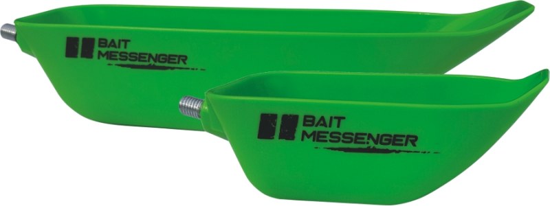 Zakrmovací lopatka Bait Messenger zelená velikost S: 14 x 6,5cm