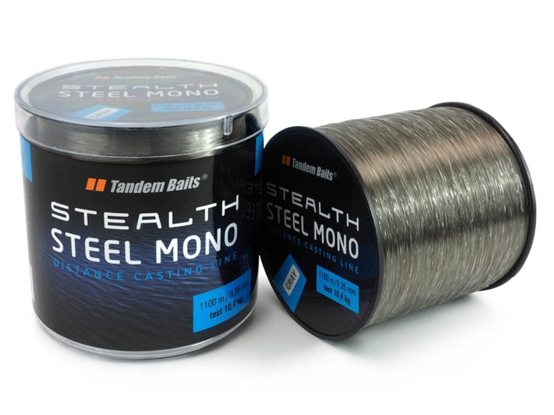 TandemBaits silon - Stealth Steel Mono pr. 0,35mm, 1100m