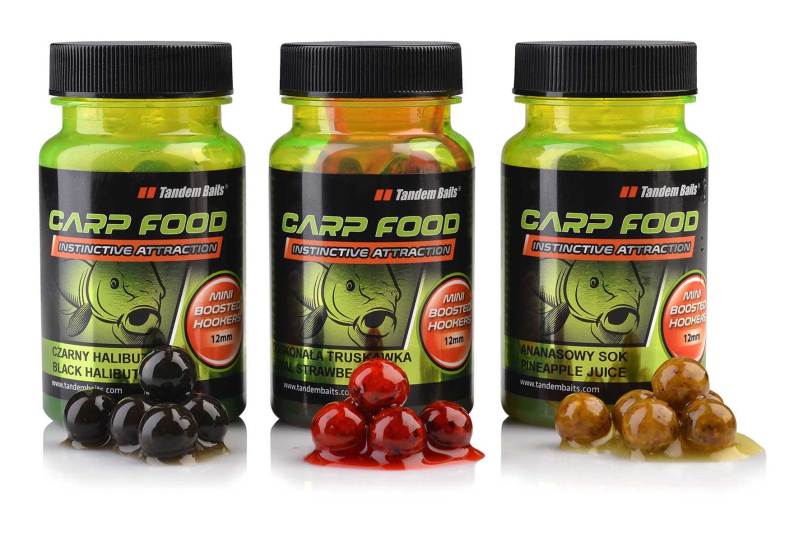 Carp Food Mini Boosted Hookers 12mm / 50g Total Scopex
