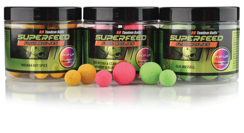 SuperFeed Fluo Pop-Up 14 / 16mm - 90g Red Krill