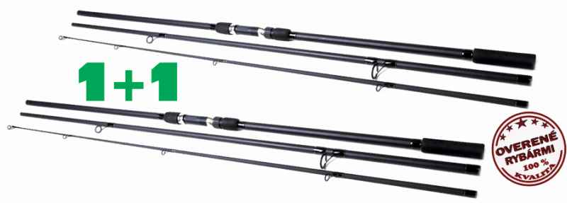 Akce 1 + 1 kaprové 3 dílné pruty 3,6m - 2,75lb cool c