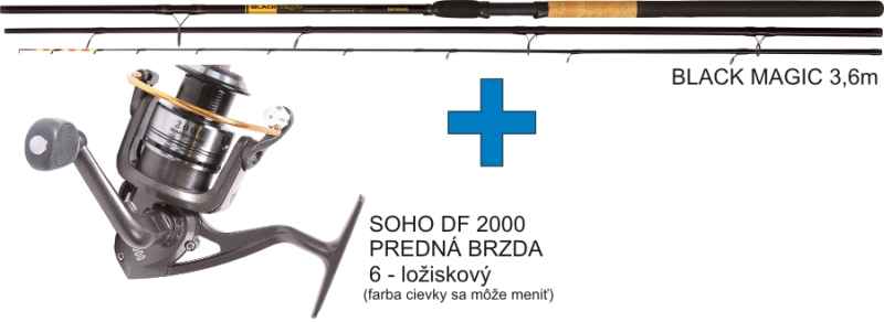 Akce Method Feeder - rybářský prut s navijákem