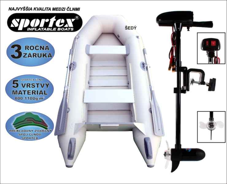 SPORTEX akce Shelf 290 zelený + Engine 18lbs