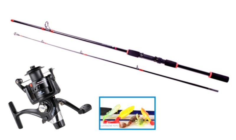 SPORTS Spinning set 1+6 (prut1,8m a 5ks relax nástr+nav30)
