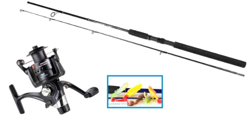 SPORTS Spinning set 1+6 (prut2,1m a 5ks relax nástr+nav30)