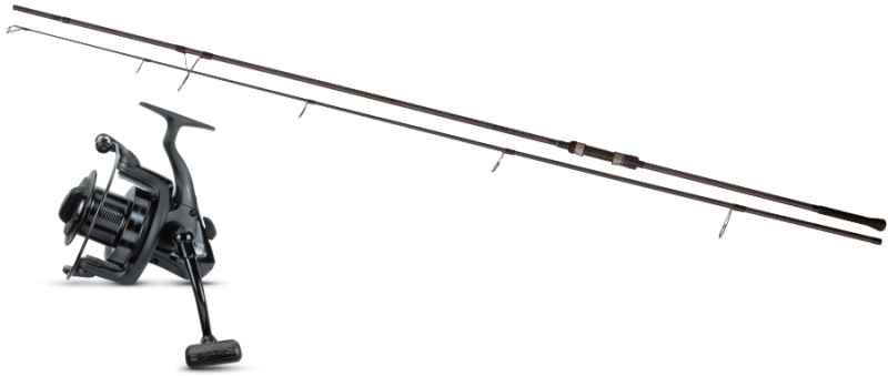 Radical kaprový set naviják 14 000 + prut 3,6m/3,0lbs