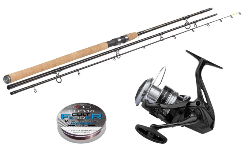 Set.Sportex Xclusive feeder MF 3629+Shimano AEROBBC5000