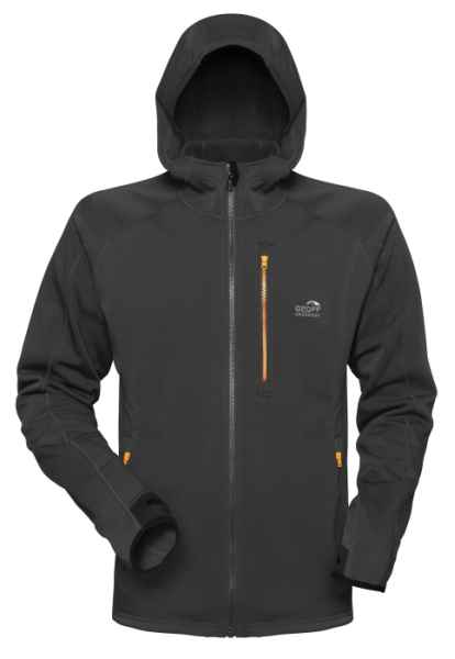 bunda z mikro fleece HOODY 3 černá L