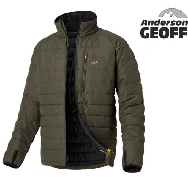 Bunda Geoff Anderson Zesto Thermal zelená 2XL