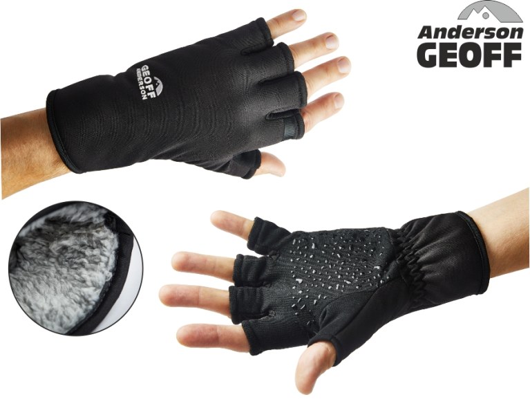 Zateplené rukavice Geoff Anderson AirBear bez prstů vel. S/M