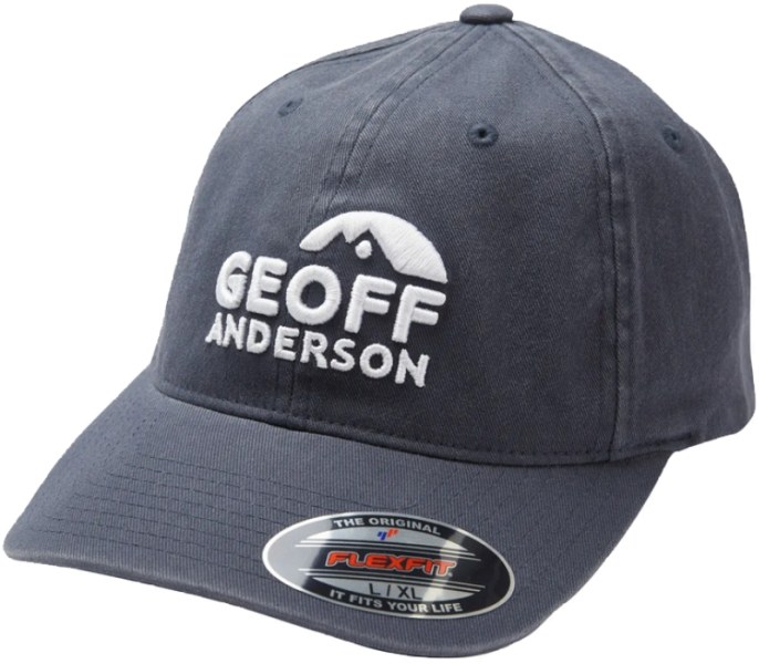 Kšiltovka Geoff Anderson Flexfit Washed modrá 3D logo