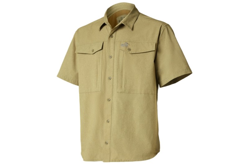 Košile Zulo II Geoff Anderson krátký rukáv - zelená XXXL
