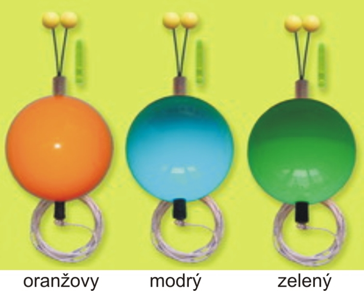 Rybářské signalizátory odpadávací 50mm zvuk modrá